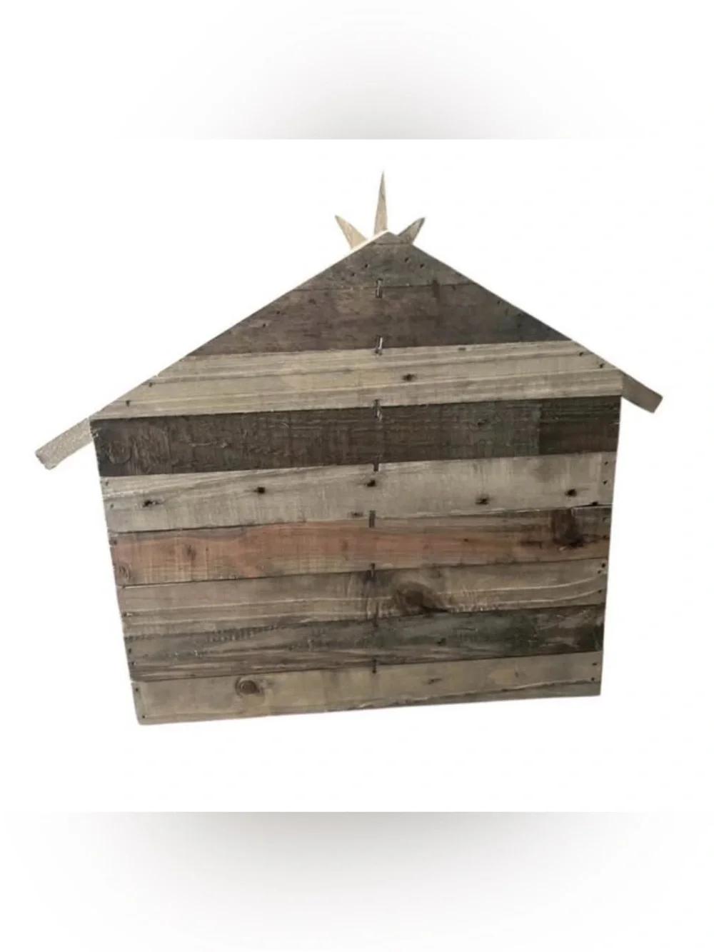 Pottery Barn Mango Wood Tabletop Nativity Scene